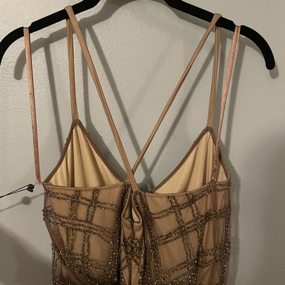 NWT Adrianna Papell Hand Beaded Gown - Picture 2 of 7